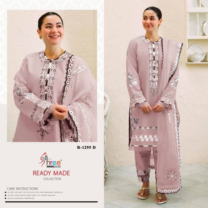 1295 Shree Cambric Lawn Cotton Pakistani Readymade Suits Wholesale Shop In Surat
